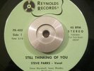 Bay Area Soul 45 Steve Parks - Still Thinking Of You + INST REYNOLDS NM Original