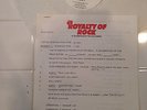Pink Floyd Royalty of Rock Radio Broadcast with Cue Sheets NM  LP