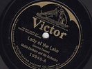 Mellie Dunham & Orch. - VICTOR 19940 - Lady of the Lake & Mountain Rangers - VE