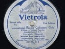 243e.  Adelina Patti - Ave Maria (Bach-Gounod) - IRCC 33  First Edition