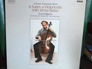 Bach 6 Suites for Solo Cello Violoncello Anner Bijlsma 3 LP Box