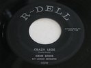 ROCKABILLY GENE LEWIS : CRAZY LEGS / S'POSIN YOU WERE MINE HEAR