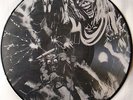 IRON MAIDEN - THE NUMBER OF THE BEAST - BLACK & WHITE PICTURE PIC DISC VINYL LP