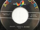 JACK SCOTT 45 Baby, She's Gone ABC-PARAMOUNT 1957 Rockabilly #CC563