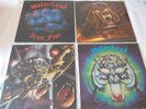 4 MOTORHEAD vinyl albums ORGASMATRON,BOMBER[blue],OVERKILL,IRONFIST - pics++lot1