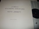 KEITH JARRETT : BACH GOLDBERG VARIATIONS LP 1989 ECM NEW SERIES GERMANY