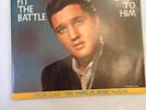 Elvis Presley Joshua Fit The Battle White Promo 45  Near Mint  Hear It