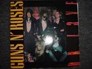 GUNS N ROSES VINTAGE LIVE BOOTLEG DOUBLE ALBUM LP 