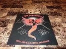 The Offspring Rare Authentic Signed Vinyl Record LP Rise And Fall Rage And Grace