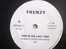 Rare UK 1981 45 This Is The Last Time Gypsy Dancer FRENZY 45 7 Inch NWOBHM Rock