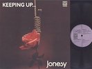 JONESY - KEEPING UP - ROCK LP - GATEFOLD - INSERT - U.K. IMPORT