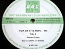 BBC TOTP 993 JOY DIVISION love Will Tear Us TOM ROBINSON AZTEC CAMERA M- LP