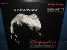 +*STOKOWSKI* *RHAPSODIES: LISZT /ENESCO /SMETANA* 180 GRAM AUDIOPHILE* NM