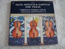 BACH SONATAS PARTITAS FOR VIOLIN CHRISTIAN FERRAS ( NM ) 3LP