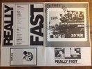 Really Fast Vol 3 LP Rare Swedish Hardcore Avskum Svart Parad Disarm Fear Of War