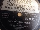 Chuck Berry :  Rock And Roll Music  /  Blue Feeling.     78rpm