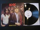 AC/DC Highway To Hell PROMO WHITE LABEL 1979 (Italian Press) Vinyl Lp 