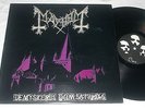 LP MAYHEM DE MYSTERIIS DOM SATHANAS ORIG NORWAY 1994 ISSUE DARKTHRONE BURZUM