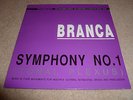 GLENN BRANCA-SONIC YOUTH-Symphony No1 RARE VINYL LP AVANT GARDE