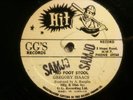GREGORY ISAACS - no foot stool b/w dub part 2 - GG'S RECORDS / HIT