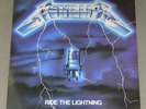 METALLICA/RIDE THE LIGHTNING UK MFN27