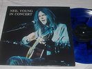 LP X 2 NEIL YOUNG IN CONCERT ORIG LUXEMBOURG 1990 SWINGIN PIG COLOURED