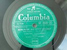 Alex Clairmon Maurice Thiriet Ginette Guillamat Columbia 78rpm