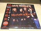 IRON MAIDEN  MAYHEM IN NAGOYA  G/FOLD DOUBLE LP LIMITED WHITE VINYL