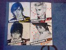 GENERATION X/BILLY IDOL   KING ROCKER   FULL SET OF COLOURED VINYLS 