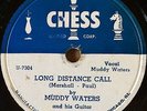 R&B Blues 78 MUDDY WATERS Long Distance Call / Too Young on Chess #1452 V+