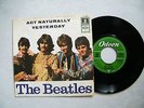 7' THE BEATLES- YESTERDAY / ACT NATURALLY (HIPPIE - COVER), TOP COND.IN MINT(-)