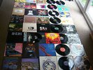 RECORD COLLECTION x 70 vinyl LPs albums BEATLES HAWKWIND CRAMPS KINKS VG+ / EX 