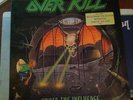 OVERKILL UNDER THE INFLUENCE ON VINYL 33 RPM SEALED 1988 MEGAFORCE (METAL)