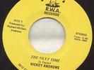 RICKEY ANDREWS the Next Time 45 monster CROSSOVER funk NORTHERN SOUL hear ??
