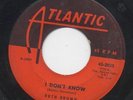 Ruth BROWN i dont know 45 killer R&B POPCORN northern soul MOD dancer HEAR ??
