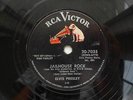ELVIS PRESLEY Jailhouse Rock b/w Treat Me Nice_RCA 78 rpm record_E- condition