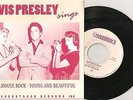 elvis presley jailhouse rock (film)/ young and beautiful (film) 45 USA  rare 