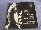 Elton John - It's Me That You Need/Just Like Strange Rain - UK Picture Sleeve