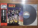 KISS / DESTROYER JAPAN LP / OBI, 1ST ISSUE BLUE LABEL PRESSING RARE