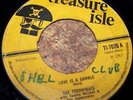 THE TECHNIQUES TREASURE ISLE 45 LOVE IS A GAMBLE. LISTEN