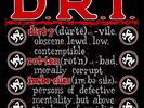 D.R.I. -  Definition LP RARE SEALED Original 1992 Pressing NEW