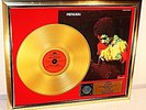 Jimi Hendrix, Band Of Gypsys, mit Cover, Platin Record, Schallplatte Award, gold