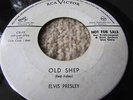 ELVIS PRESLEY RARE OLD SHEP ONE SIDED PROMO 45 RCA VICTOR CR-15 NOT FOR SALE