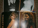 MADONNA MDNA 4 RARE BIG POSTCARDS ERA LIKE A VIRGIN MATERIAL GIRL DRESS YOU UP