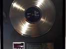 Depeche Mode Ultra goldene Schallplatte gold record