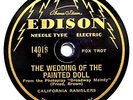 CALIFORNIA RAMBLERS Flat Needle Type Electric EDISON 14016 the 7 BLUE Babies 78