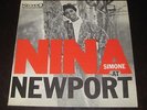 Nina Simone & Her Trio rare LP Nina At Newport on COLPIX  EX+  vocal jazz