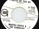 Motown Demo - Martha Reeves - I Gotta Let You Go - Rare Gordy Demo