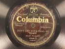 RILEY PUCKETT-DON'T LET YOUR DEAL GO DOWN/McKINLEY-COLUMBIA 15448 78 RPM