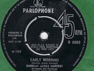 RARE-BARCLAY JAMES HARVEST-EARLY MORNING/MR.SUNSHINE-UK PARLOPHONE